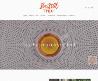 Bestilltea.com(Be Still Tea) Screenshot