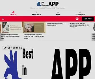 Bestinbusiness.app(Acquire Best Information about Businesses) Screenshot
