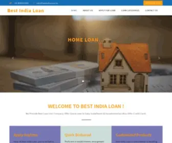 Bestindialoan.in(Best India Loan) Screenshot