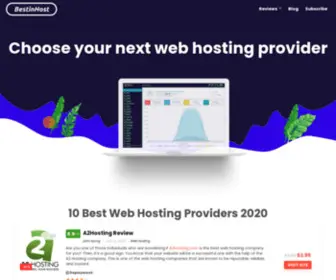 Bestinhost.com(Best Web Hosting Providers) Screenshot