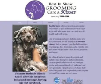 Bestinshowlv.com(Best In Show Dog Grooming) Screenshot