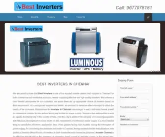 Bestinverters.in(Best Inverters) Screenshot