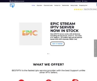 Bestiptvservice.net(Best IPTV Service) Screenshot