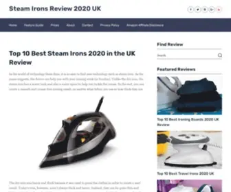 Bestirons2019.co.uk(Top 15 Best Steam Irons 2021 UK Review) Screenshot