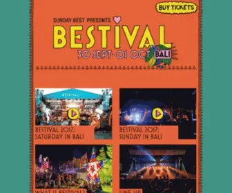 Bestivalbali.com(Bestivalbali) Screenshot