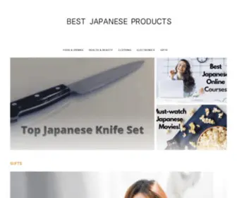 Bestjapaneseproducts.com(Best Japanese Products) Screenshot