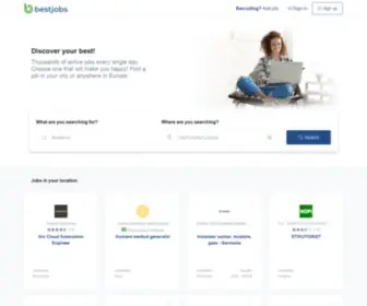 Bestjobs.eu(Live Recruiting) Screenshot