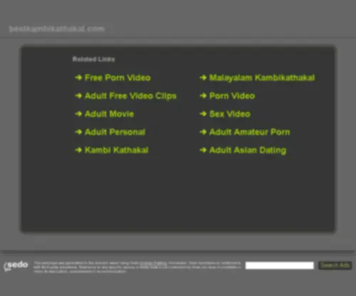 Bestkambikathakal.com(Best Kambikathakal) Screenshot