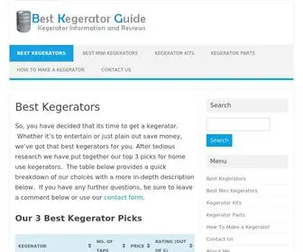 Bestkegeratorguide.com(Best Kegerators) Screenshot