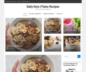 Bestketopaleorecipes.com(Daily Keto) Screenshot