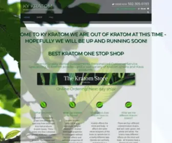 Bestkratomshop.com(KY Kratom) Screenshot