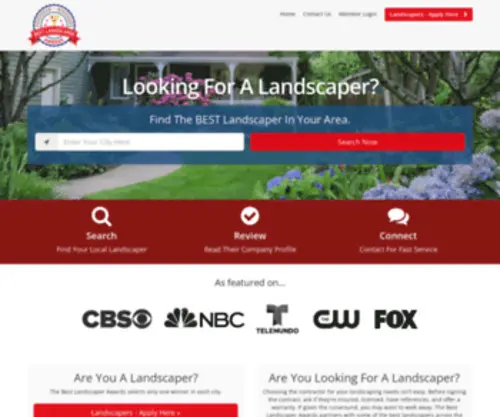 Bestlandscaperawards.com(Landscaper Directory) Screenshot