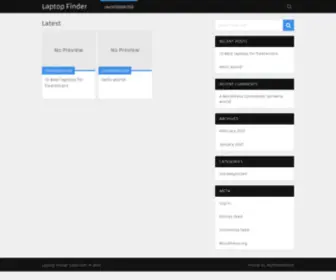 Bestlaptopfinders.com(Laptop Finder) Screenshot