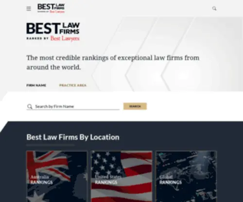 Bestlawfirms.com(Best Law Firms®) Screenshot