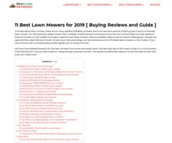 Bestlawnmowers.best(Bestlawnmowers best) Screenshot