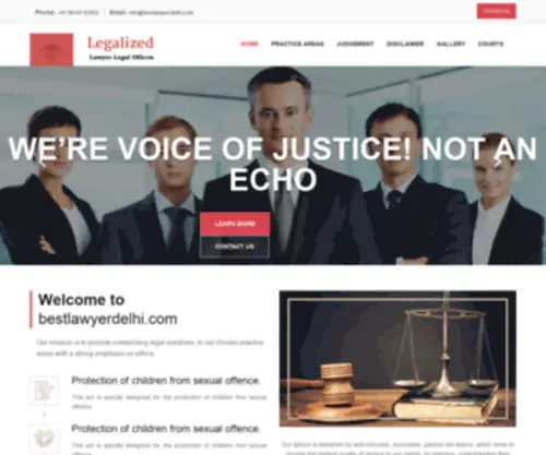 Bestlawyerdelhi.com(Civil lawyers in delhi) Screenshot