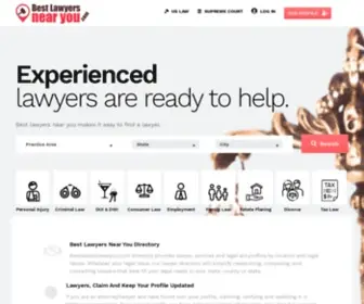 Bestlawyersnearyou.com(Bestlawyersnearyou) Screenshot