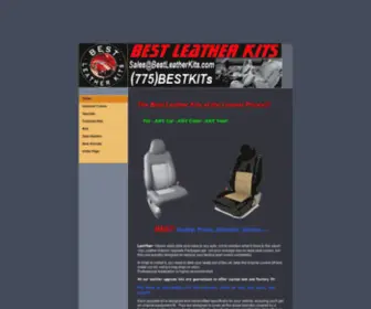 Bestleatherkits.com(Best Leather Kits) Screenshot