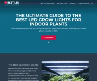 Bestledgrowlightsinfo.com(Best LED Grow Lights Info) Screenshot