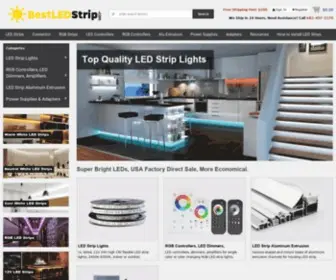 Bestledstrip.com(LED Strip Lights) Screenshot