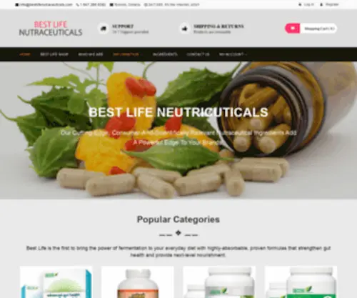 Bestlifenutraceuticals.com(Top Quality) Screenshot