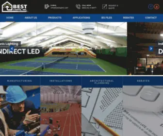 Bestlights.com(Indoor Tennis Lights) Screenshot