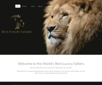 Bestluxurysafaris.com(Bestluxurysafaris) Screenshot