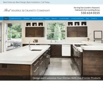 Bestmarblecompany.com(San Leandro Granite Company) Screenshot