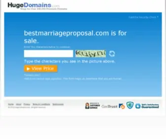 Bestmarriageproposal.com(An Excellent Heat Conductor) Screenshot