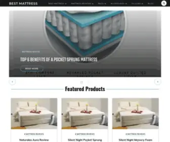 Bestmattress.co.uk(A Guide to the Best Mattresses in the UK) Screenshot