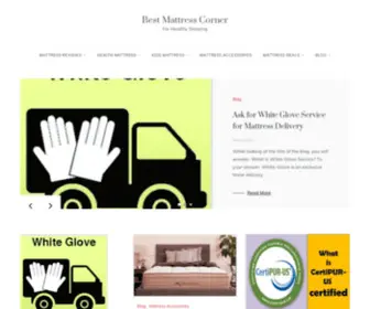 Bestmattresscorner.com(Best Mattress Corner) Screenshot
