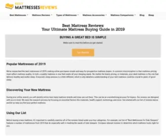 Bestmattressesreviews.com(Best Mattresses ReviewsUltimate Buying Guide) Screenshot