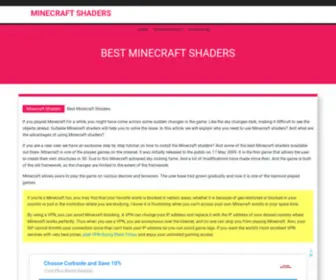 Bestmcshaders.com(Best Minecraft Shaders) Screenshot