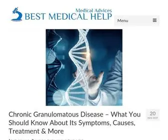 Bestmedicalhelp.info(The Best Medical Advices) Screenshot