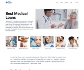 Bestmedicalloans.com(Get the Info You Need) Screenshot