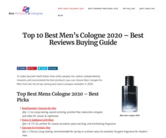 Bestmenscologne2020.com(Top 10 Best Men’s Cologne 2020) Screenshot