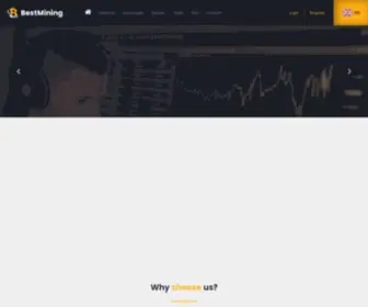 Bestmining.top(Bitcoin mining) Screenshot