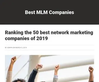 Bestmlmcompanies.com(Research-backed MLM reports) Screenshot