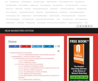 Bestmlmmarketing.com(Network marketing) Screenshot
