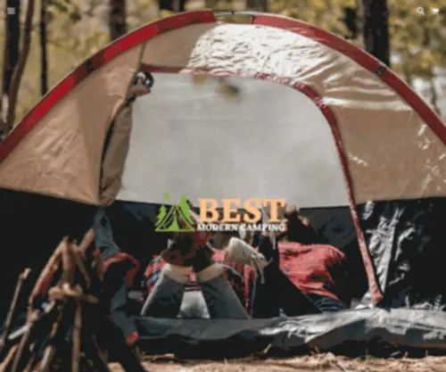 Bestmoderncamping.com(Camping Gear) Screenshot