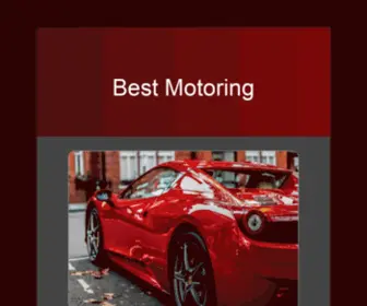 Bestmotoring.jp(BestMotoring) Screenshot