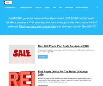 Bestmvno.com(Wireless News) Screenshot