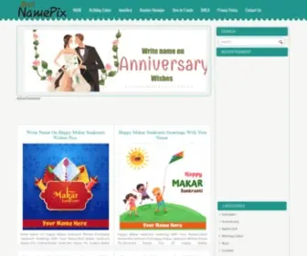 Bestnamepix.com(Write Name on Greetings) Screenshot