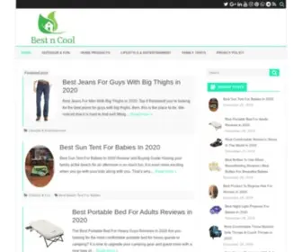 Bestncool.com(A product review and site whose aim) Screenshot