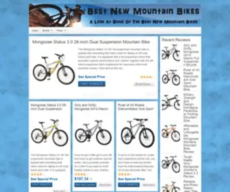 Bestnewmountainbikes.com(Best New Mountain Bikes) Screenshot