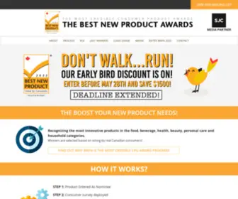 Bestnewproductawards.ca(Bestnewproductawards) Screenshot