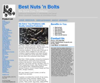 Bestnutsbolts.com(Industrial Fasteners) Screenshot