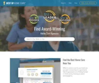 Bestofhomecare.com(Find Award) Screenshot