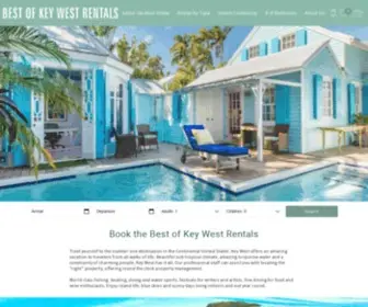 Bestofkeywestrentals.com(Best of key west rentals) Screenshot