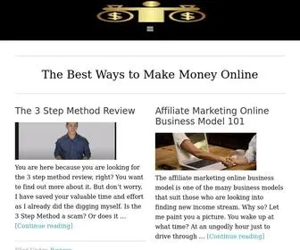 Bestofmakemoneyonline.com(How to Make Money Online) Screenshot